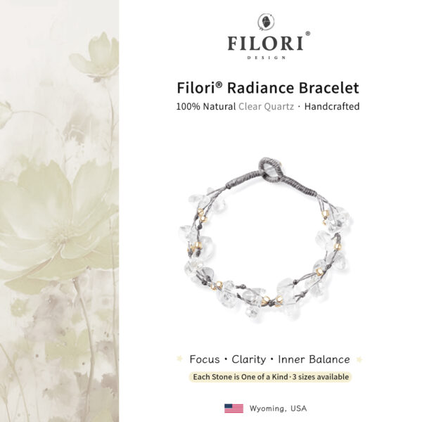 Radiance Bracelets · Natural Clear Quartz