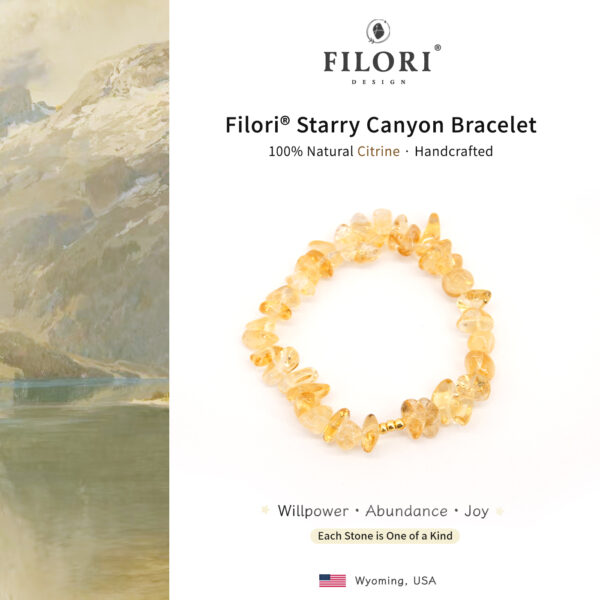 Peak Pure Bracelets Natural Citrine