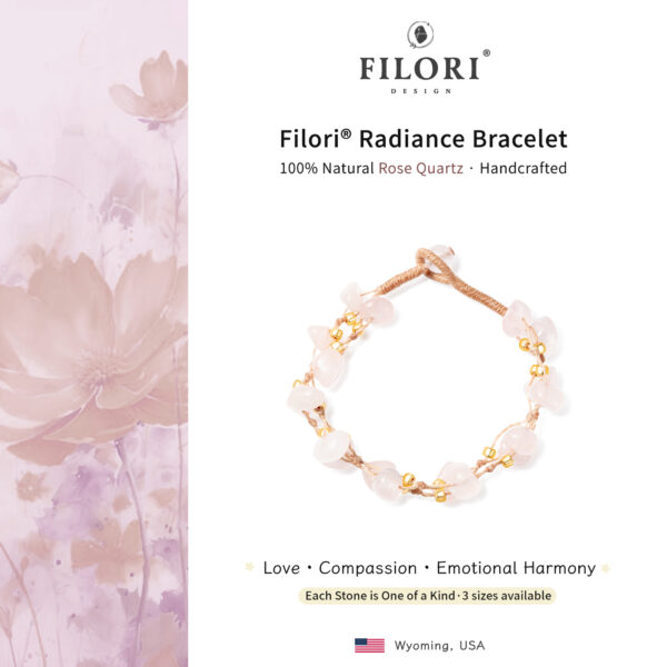 Radiance Bracelets · Natural Rose Quartz