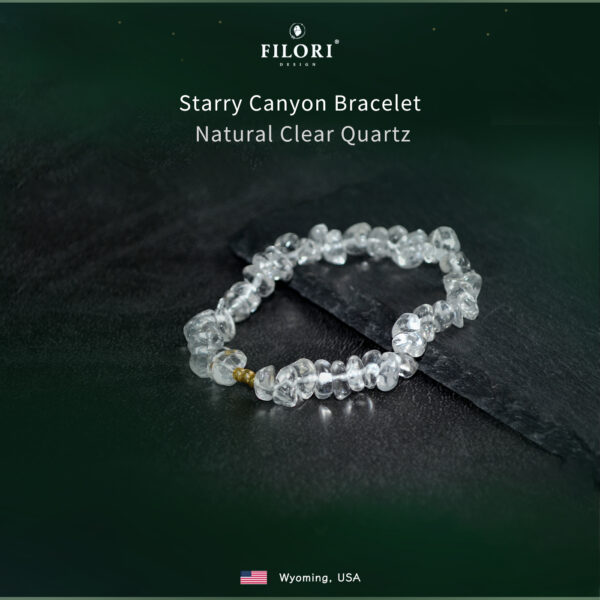 Starry Canyon Bracelets Natural Clear Quartz