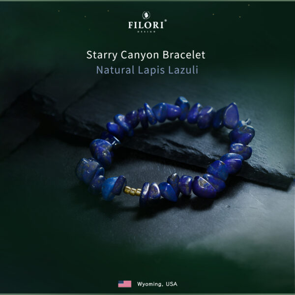 Starry Canyon Bracelets Natural Lapis Lazuli