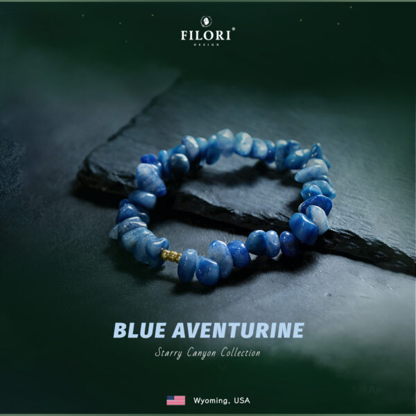 Starry Canyon Bracelets Natural Blue Aventurine