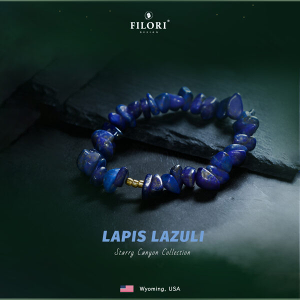 Starry Canyon Bracelets Natural Lapis Lazuli